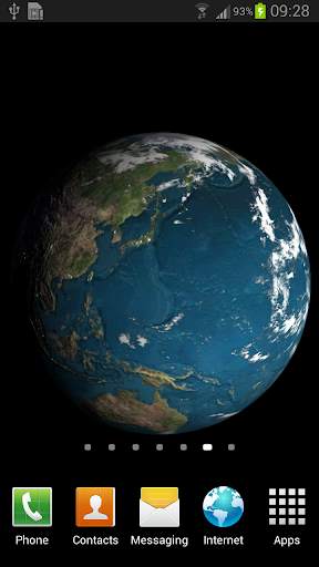 Earth Live Wallpaper 3d screenshot 6