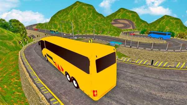 New city coach bus driving simulator screenshot 1
