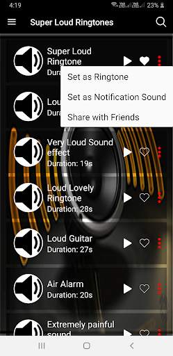Super Loud Ringtones screenshot 4