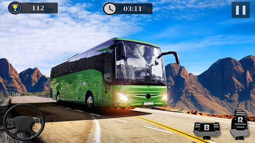 Uphill Off Road Bus Driving Simulator - Bus Games screenshot 12