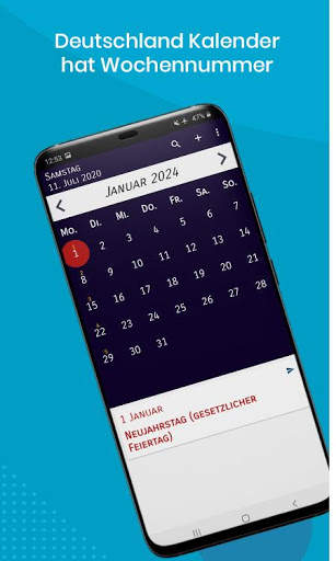 Kalender Deutschland mit Feiertagen 2021 screenshot 1