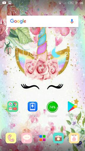 kawaii Unicorn Cats backgrounds-Girly Wallpapers screenshot 3