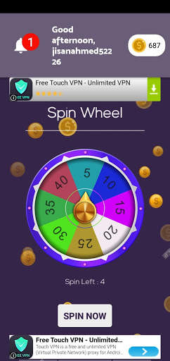 Spin 4 Earn स्क्रीनशॉट 2
