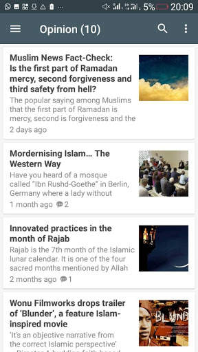 Muslim News Mobile screenshot 5