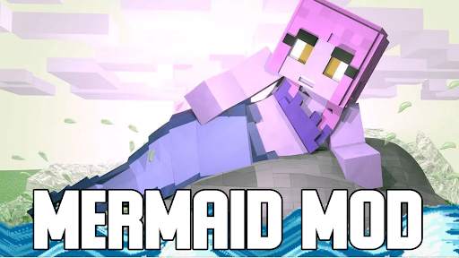 Mermaid mod in Minecraft PE screenshot 3