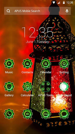 Terror-APUS Launcher theme screenshot 1