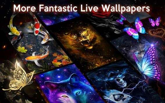Flame animal live wallpapers screenshot 4
