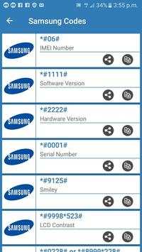 Android all Mobile Phone Secret Codes free apps By screenshot 5