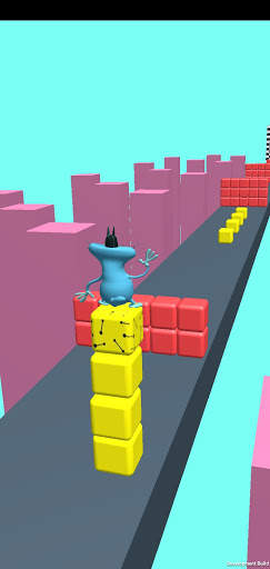 Oggy Stack Cube Surfer screenshot 1