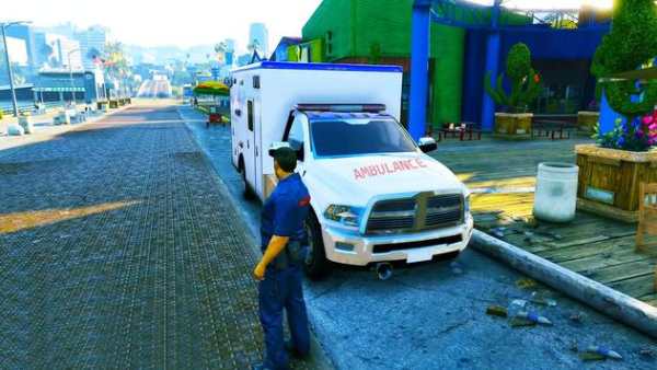 Airport Emergency Ambulance Bus Simulator Game 3D screenshot 1