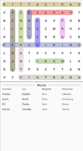 The new word search screenshot 5