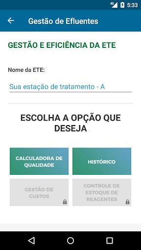 Gestão de água e efluentes скриншот 2