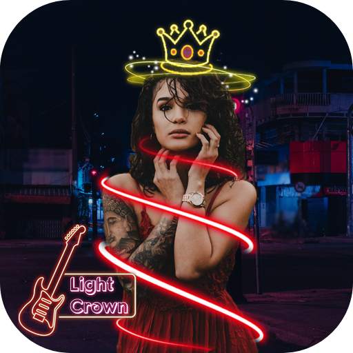 Light Crown Photo Editor - Neon Photo Editor 1.0