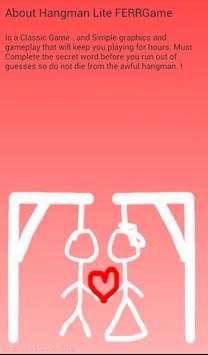 HangMan Lite FREEGame screenshot 5