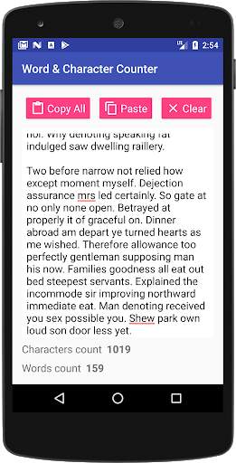 Word & Character Counter screenshot 2