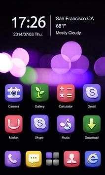 Dazzling GO Launcher Theme screenshot 2