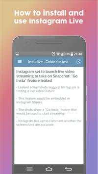 LiveInsta for Instagram Live screenshot 1