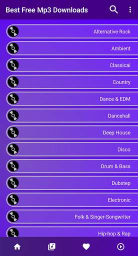 Best Free Mp3 Downloads screenshot 1
