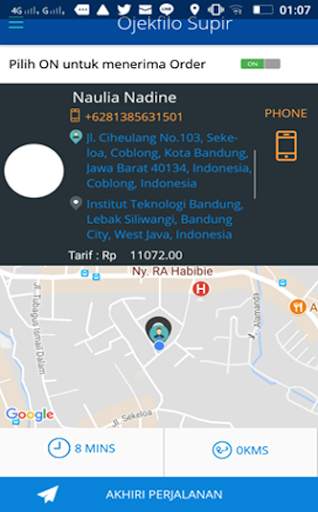 Ojekfilo Supir screenshot 3