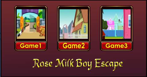 Rose Milk Boy Escape -Escape Games Mobi 90 screenshot 1