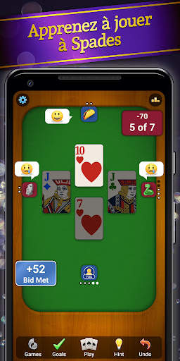 Spades: Classic Card Games screenshot 1