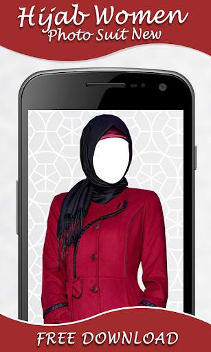 Hijab Women Photo Suit New screenshot 1