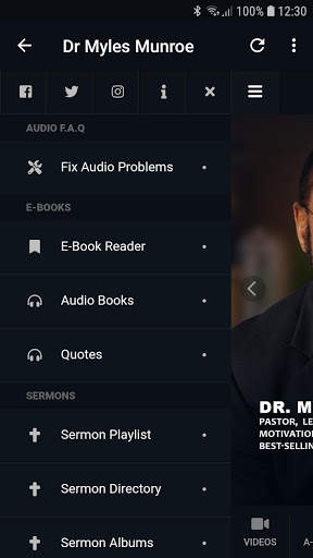 Dr Myles Munroe screenshot 2