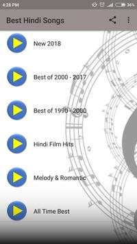 Best Hindi/Bollywood Songs screenshot 1