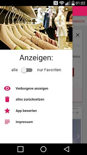 Mode Shops Schweiz - Shopping screenshot 1
