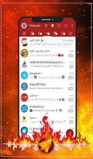 Firegram messenger screenshot 1