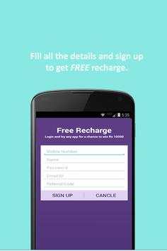 Free data recharge screenshot 4