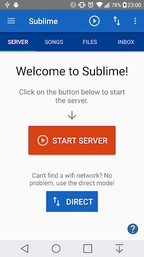 Sublime Music Manager: Wifi Transfer and Tag Edit screenshot 1
