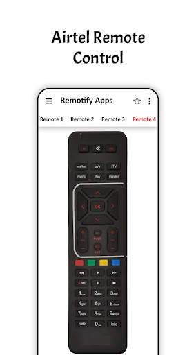 Remote Control For Airtel TV screenshot 1