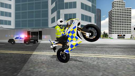 Police Bike Chase City Driving screenshot 1