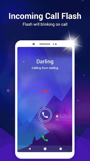 Flash call-flashlight on Call and SMS screenshot 2