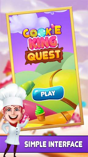 Cookie King Quest: Free Match 3 Games screenshot 4