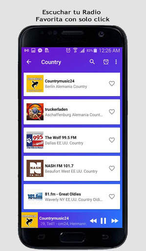 Country Music Radio screenshot 1