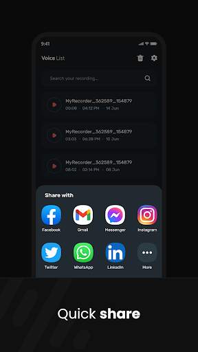 UC Voice Recorder screenshot 5