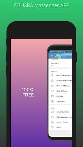 oshara Massenger app screenshot 4