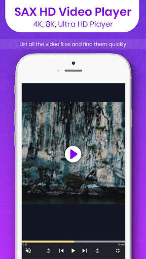 SAX HD Video Player - 4K, 8K,  screenshot 4