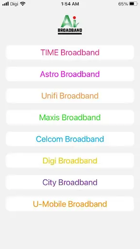 Ai Broadband скриншот 1