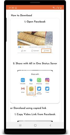 Download vStatus - حفظ جميع الفيديو 6 تصوير الشاشة