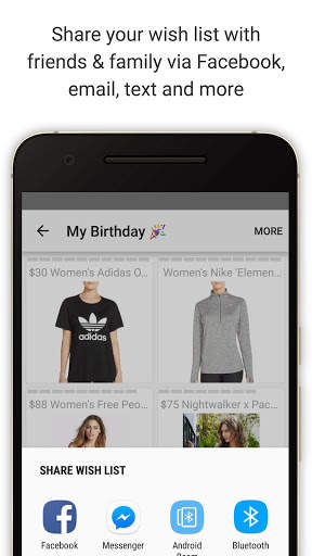 WishMindr Wish Lists & Gift Registry screenshot 2