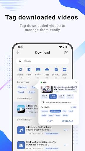 U Browser-Fast & Free Video Download, Privacy screenshot 3