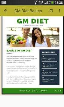 GM Diet Guide. screenshot 2