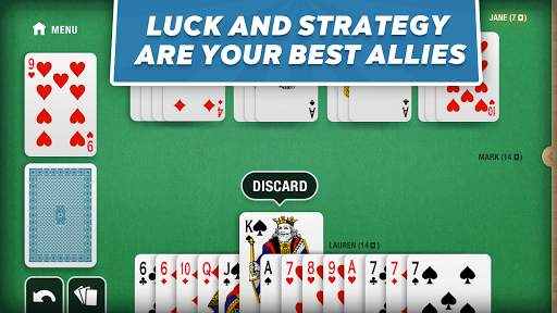 Rummy ♣  - classic card game screenshot 1