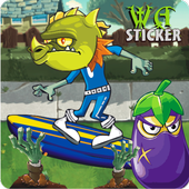 Wa Sticker for Plant vs zombie icon