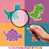 Dinosaur Match Game logo