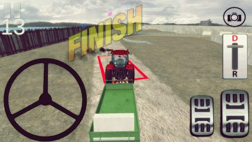 Tractors Driving Game 3D screenshot 8