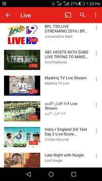 LIVE TV  FREE (Youtube Based) screenshot 5